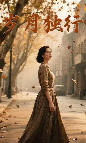 短剧《岁月独行》海报