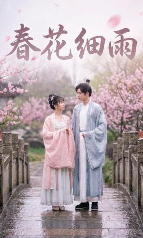 短剧《春花细雨》海报