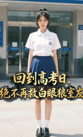 短剧《回到高考日，绝不再救白眼狼室友》海报