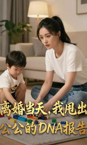 短剧《离婚当天，我甩出公公的DNA报告》海报