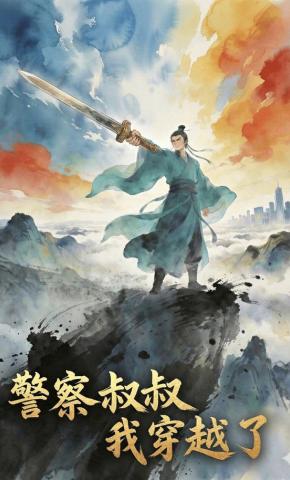 短剧《警察叔叔我穿越了》海报