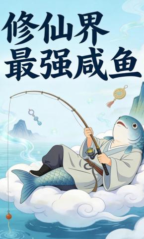 短剧《修仙界最强咸鱼》海报