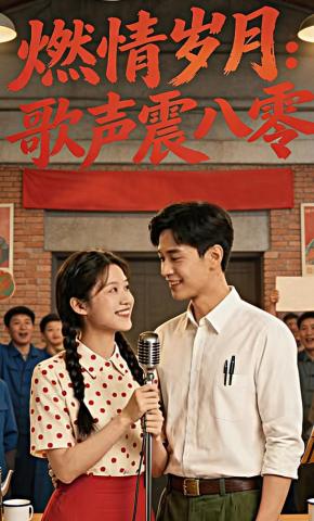 短剧《燃情岁月：歌声震八零》海报