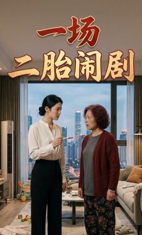 短剧《一场二胎闹剧》海报