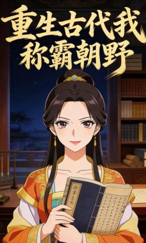 短剧《重生古代我称霸朝野》海报