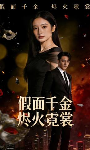 短剧《假面千金：烬火霓裳》海报