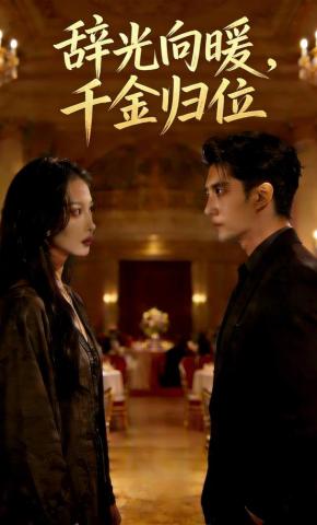短剧《辞光向暖，千金归位》海报