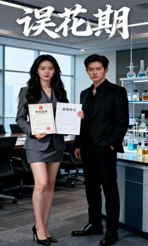 短剧《误花期》海报