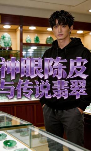 短剧《神眼陈皮与传说翡翠》海报