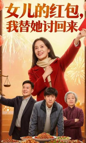 短剧《女儿的红包，我替她讨回来》海报
