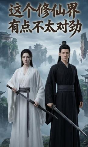 短剧《这个修仙界有点不太对劲》海报