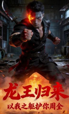 短剧《龙王归来：以我之躯护你周全》海报