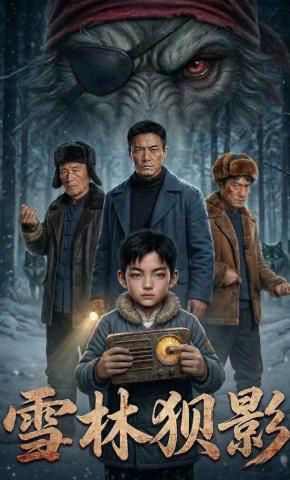 短剧《雪林狈影》海报