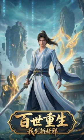 短剧《百世重生，我剑斩奸邪》海报