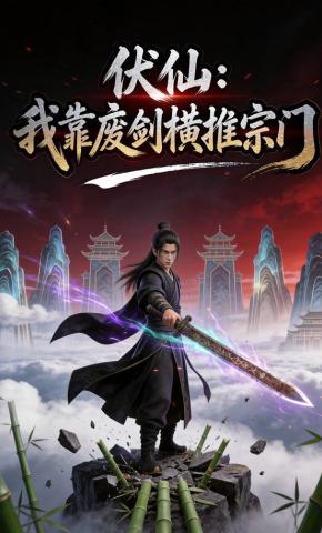 短剧《伏仙：我靠废剑横推宗门》海报