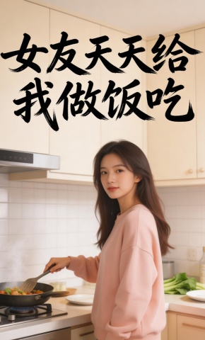 短剧《女友天天给我做饭吃》海报