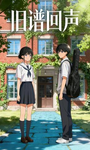 短剧《旧谱回声》海报