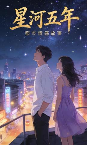 短剧《星河五年》海报
