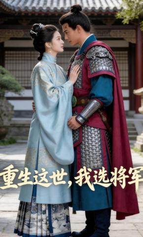 短剧《重生这世，我选将军》海报