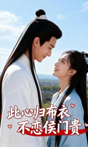 短剧《此心归布衣，不恋侯门贵》海报