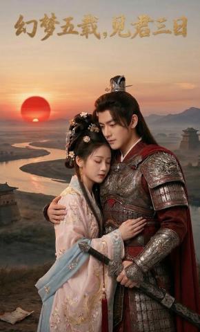 短剧《幻梦五载，见君三日》海报