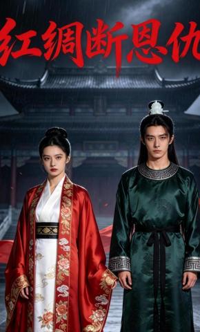 短剧《红绸断恩仇》海报