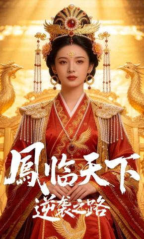 短剧《凤临天下逆袭之路》海报