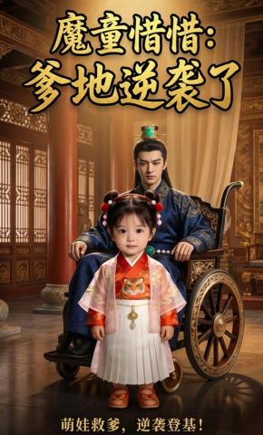 短剧《魔童惜惜：爹地逆袭了》海报