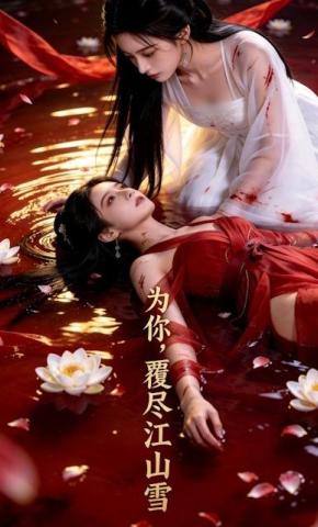 短剧《为你，覆尽江山雪》海报