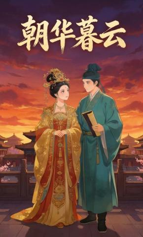 短剧《朝华暮云》海报