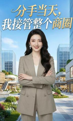 短剧《分手当天，我接管整个商圈》海报