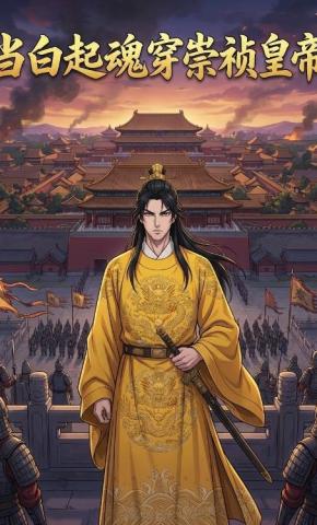 短剧《当白起魂穿崇祯皇帝》海报