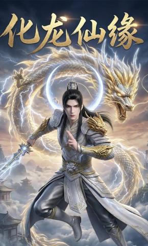 短剧《化龙仙缘》海报