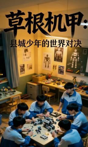 短剧《草根机甲：县城少年的世界对决》海报