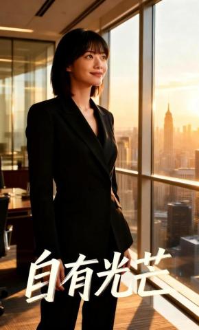 短剧《自有光芒》海报