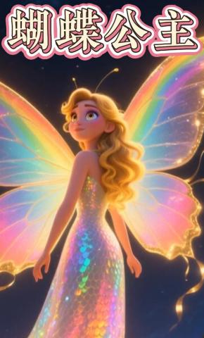 短剧《蝴蝶公主》海报