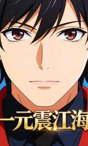 短剧《一元震江海》海报