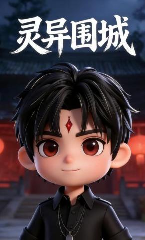 短剧《灵异围城》海报