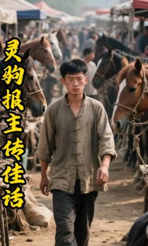 短剧《灵驹报主传佳话》海报