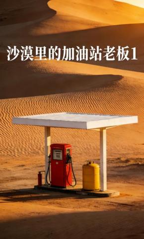 短剧《沙漠里的加油站老板1》海报