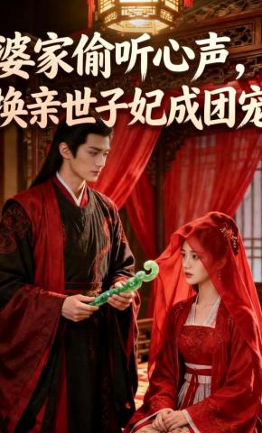 短剧《婆家偷听心声，换亲世子妃成团宠》海报