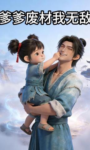 短剧《爹爹废材我无敌》海报
