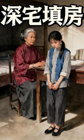 短剧《深宅填房》海报
