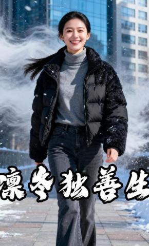 短剧《凛冬独善生》海报