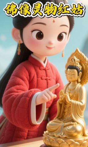 短剧《佛像灵物红姑》海报