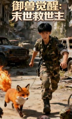 短剧《御兽觉醒：末世救世主》海报