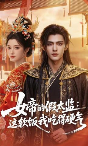 短剧《女帝的假太监：这软饭我吃得硬气》海报