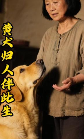 短剧《黄犬归人伴此生》海报
