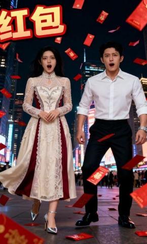 短剧《红包》海报