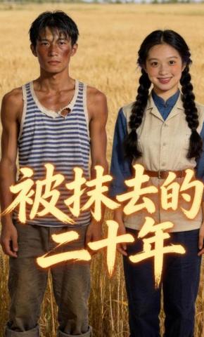 短剧《被抹去的二十年》海报